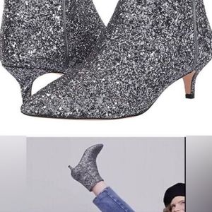 ISO not for sale ,looking to purchase JCrew dark grey sparkly kitten heel boots